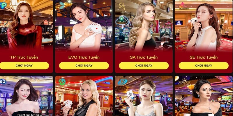 Giới thiệu nhà cái GO99 với sảnh chơi casino đặc sắc